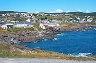 Barry's home community of Pouch Cove Newfoundland